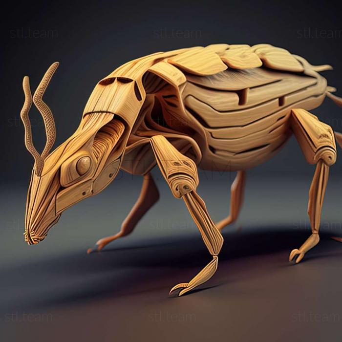 3D модель Campyloneurus robusticella (STL)